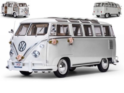 Immagine di VW T1 SAMBA BUS 1962 WEDDING VERSION 1:12