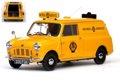 Immagine di AUSTIN MINI AA PATROL SERVICE VAN 1963 1:12