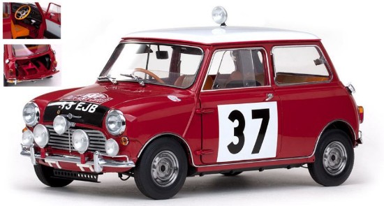 Immagine di MORRIS COOPER S N.37 WINNER MONTE CARLO 1964 P.HOPKIRK-H.LIDDON 1:12