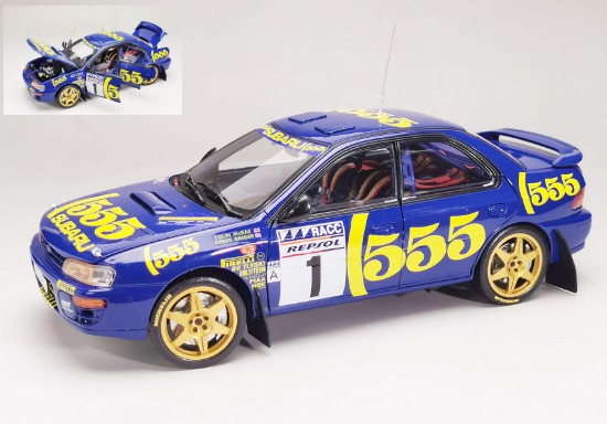 Immagine di SUBARU IMPREZA 555 N.1 WINNER R.CATALUNYA 1996 C.MC RAE-D.RINGER 1:18