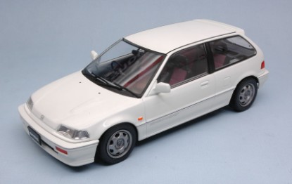 Immagine di HONDA CIVIC EF-3 Si 1987 WHITE 1:18