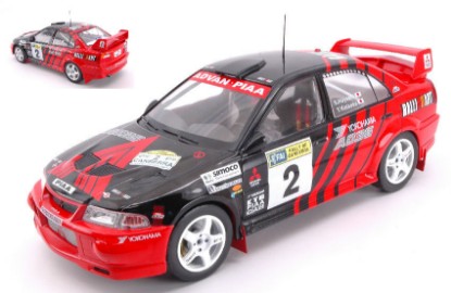 Immagine di MITSUBISHI LANCER EVO VI N.2 WINNER CAMBERRA 1999 KATAOKA-H.AYASHI 1:18
