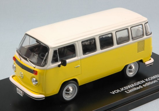 Immagine di VW T2 BUS KOMBI 1976 YELLOW/WHITE 1:43