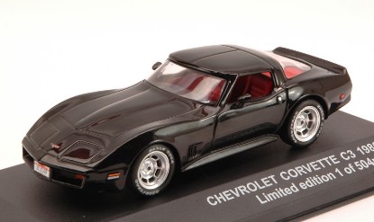 Immagine di CHEVROLET CORVETTE C3 1980 BLACK 1:43