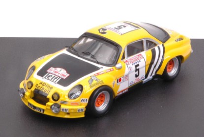 Immagine di ALPINE A110 N.5 ACCIDENT TOUR DE CORSE 1975 LARROUSSE-DELFERIER 1:43