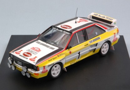 Immagine di AUDI QUATTRO N.3 WINNER MONTE CARLO 1984 W.ROHRL-C.GEISTDORFER 1:43