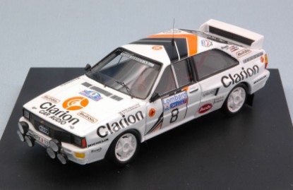 Immagine di AUDI QUATTRO N.8 4th R.A.C. 1985 P.EKLUND-B.CEDERBERG 1:43