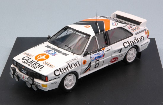Immagine di AUDI QUATTRO N.8 4th R.A.C. 1985 P.EKLUND-B.CEDERBERG 1:43
