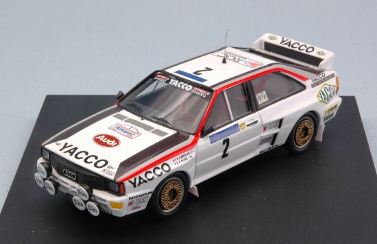 Immagine di AUDI QUATTRO N.2 4th TOUR AUTO 1984 B.DARNICHE-A.MAHE  1:43