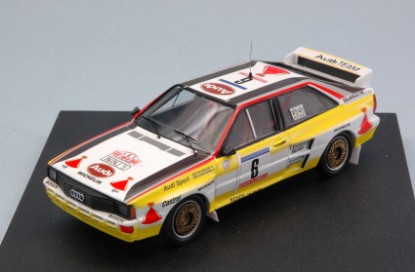 Immagine di AUDI QUATTRO N.6 5th TOUR DE CORSE 1984 S.BLOMQVIST-B.CEDERBERG 1:43