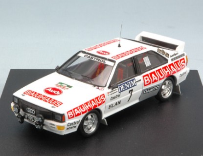 Immagine di AUDI QUATTRO N.7 2nd JANNER RALLYE 1984 B.WALDEGARD-F.WURZ 1:43