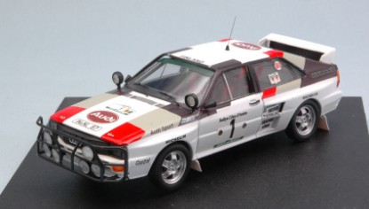 Immagine di AUDI QUATTRO N.1 2nd RALLY BANDAMA 1983 MIKKOLA-HERTZ 1:43