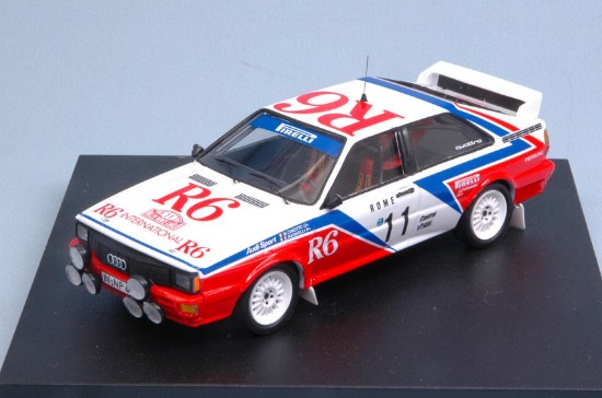 Immagine di AUDI QUATTRO R6 N.11 ACCIDENT MONTECARLO 1982 M.CINOTTO-E.RADAELLI 1:43