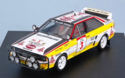 Immagine di AUDI QUATTRO N.3 RETIRED SAFARI RALLY 1984 M.MOUTON-FABRIZIA PONS 1:43