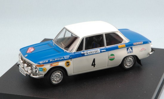 Immagine di BMW 2002 Ti N.4 RETIRED MONTE CARLO 1971 A.WARMBOLD-C.MEHMEL 1:43