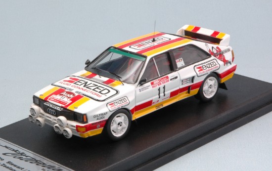 Immagine di AUDI QUATTRO A2 N.11 5th RALLY NEW ZEALAND 1985 STEWART/PARKHILL 1:43
