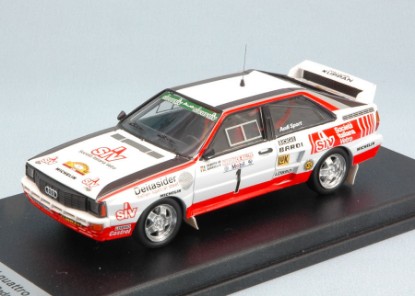 Immagine di AUDI QUATTRO N.1 2nd HUNSRUCK RALLYE 1985 H.DEMUTH-E.RADAELLI 1:43