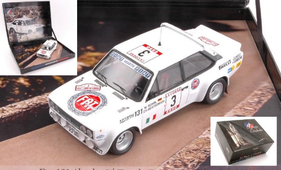 Immagine di FIAT 131 ABARTH N.3 2nd TOUR DE CORSE 1980 ROHRL-GEISTDORFER 1:43