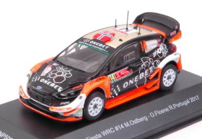 Immagine di FORD FIESTA WRC N.14 8th RALLY PORTUGAL 2017 M.OSTBERG-O.FLOENE 1:43