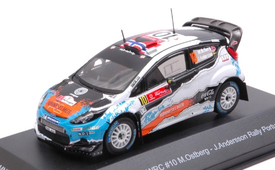 Immagine di FORD FIESTA WRC N.10 WINNER RALLY PORTUGAL 2012 OSTBERG-ANDERSSON 1:43
