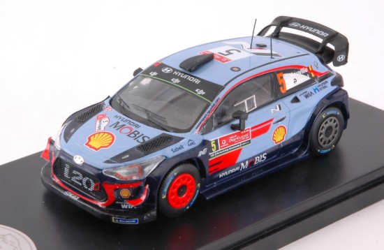 Immagine di HYUNDAY i20 WRC N.5 WINNER PORTUGAL 2018 T.NEUVILLE-N.GILSOUL 1:43