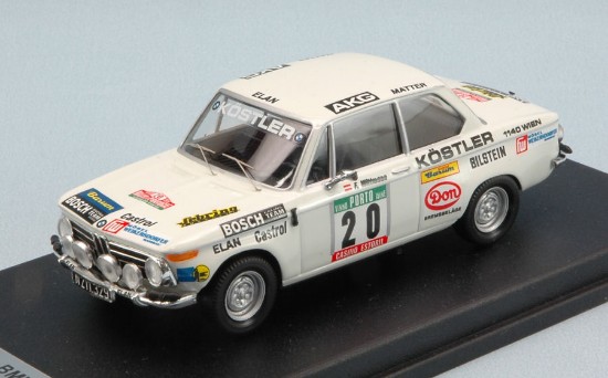 Immagine di BMW 2002 Ti N.20 RETIRED PORTUGAL RALLY 1976 F.WITMANN-T.SCHATZI 1:43
