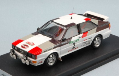 Immagine di AUDI QUATTRO N.2 RETIRED PORTUGAL RALLY 1981 H.MIKKOLA-A.HERTZ 1:43
