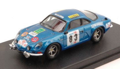 Immagine di ALPINE A110 N.83 FATAL ACCIDENT PORTUGAL 1972 C.MARQUES-J.ARNAUD(+) 1:43