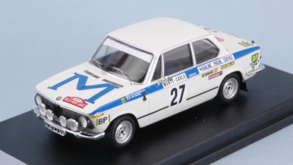Immagine di BMW 2002 TI N.27 RALLY MONTE CARLO 1973 CHASSEUIL-BARON 1:43