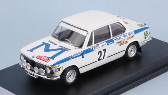 Immagine di BMW 2002 TI N.27 RALLY MONTE CARLO 1973 CHASSEUIL-BARON 1:43
