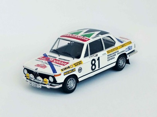 Immagine di BMW 2002 N.81 MONTE CARLO RALLY 1977 FERNANDEZ-BRASA 1:43