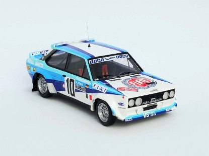 Immagine di FIAT 131 ABARTH DAMAGED N.10 1st RALLY MONTE CARLO 1980 W.ROHRL 1:43