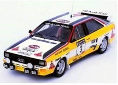 Immagine di AUDI QUATTRO N.3 1st RALLY NEW ZEALAND 1984 STIG BLOMQVIST-CEDERBER 1:43