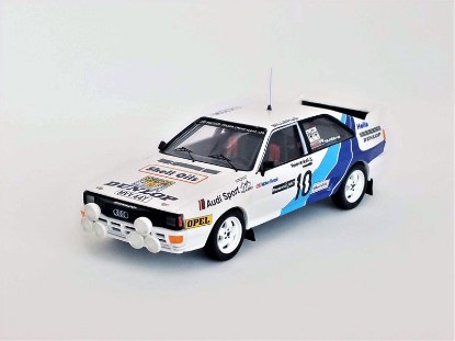 Immagine di AUDI QUATTRO N.10 SWEDISH RALLY 1985 WILSON-HARRIS 1:43