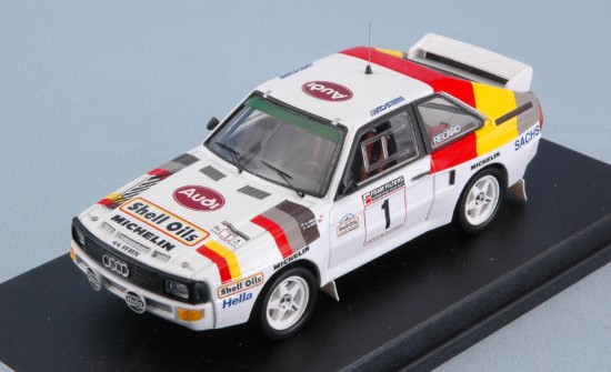 Immagine di AUDI SPORT QUATTRO N.1 1st WELSH RALLY 1986 MIKKOLA-HERTZ 1:43