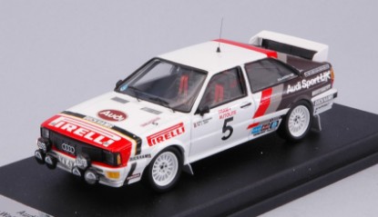 Immagine di AUDI QUATTRO N.5 1st WELSH RALLY 1982 WALDEGAARD-SHORT 1:43