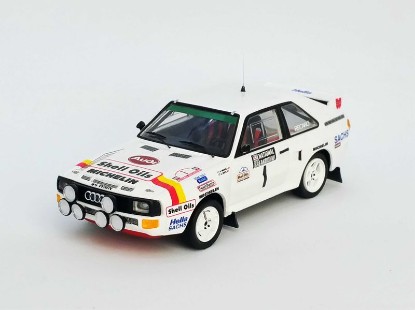 Immagine di AUDI SPORT QUATTRO N.1 1st NATIONAL BREAKD.RALLY 1986 MIKKOLA-HERTZ 1:43
