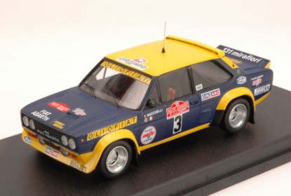 Immagine di FIAT 131 ABARTH N.3 ACCIDENT SANREMO 1977 F.BACCHELLI-F.ROSSETTI 1:43