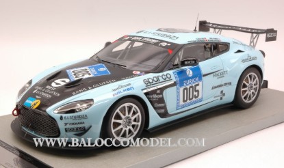 Immagine di ASTON MARTIN V12 ZAGATO N.005 24H NURBURGRING 2012 PCS 200 1:18