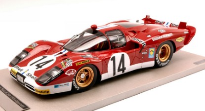 Immagine di FERRARI 512 S N.14 COLLISION LM 1970 BONNIER-WISSEL LIM.PCS 250 1:18