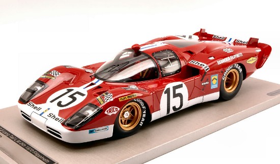 Immagine di FERRARI 512 S N.15 COLLISION LM 1970 PARKES-MULLER LIM.PCS 250 1:18