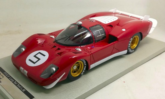 Immagine di FERRARI 512 S L.TAIL LE MANS TEST 1970 ICKX-SCHETTY-GIUNTI LIM.150 1:18