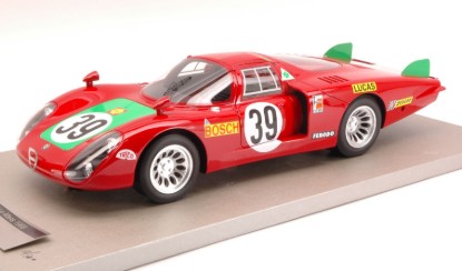 Immagine di ALFA ROMEO 33/2 L.TAIL N.38 5th LE MANS 1968 FACETTI-DINI LIM.100 1:18