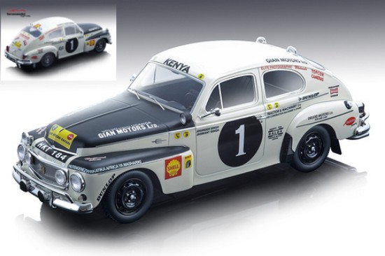 Immagine di VOLVO PV544 N.1 WINNER SAFARI RALLY 1965 JOD.SINGH-JAS.SINGH 1:18