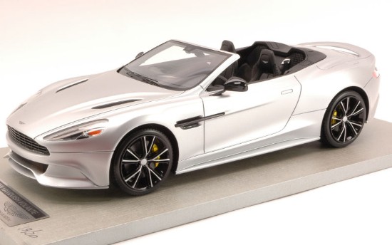 Immagine di ASTON MARTIN VANQUISH VOLANTE 2013 SILVER MATT ED.LIM.PCS 20 1:18
