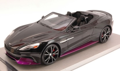 Immagine di ASTON MARTIN VANQUISH VOLANTE 2014 BLACK/BLACK INTERIOR LIM.PCS 40 1:18