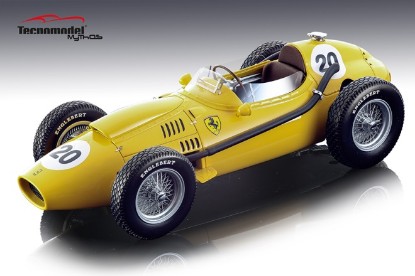 Immagine di FERRARI DINO 246 F1 O.GENDEBIEN 1958 N.20 6th BELGIUM GP 1:18