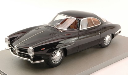 Immagine di ALFA ROMEO GIULIA SS 1600 STREET 1963 BLACK LIM.PCS 60 1:18