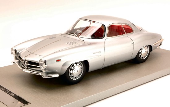 Immagine di ALFA ROMEO GIULIA SS 1600 STREET 1963 SILVER LIM.PCS 80 1:18
