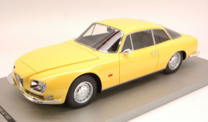 Immagine di ALFA ROMEO 2600 SZ (SPRINT ZAGATO) 1965 GIALLO SENAPE LIM.PCS 80 1:18